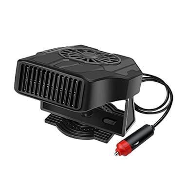 B/A Riscaldatore per Auto Portatile 12V 24V 2-in-1 sbrinatore Automatico con Supporto Rotante, aggiornamento sbrinatore Elettrico a Riscaldamento rapido 120W 200W, sbrinatore Parabrezza per Auto