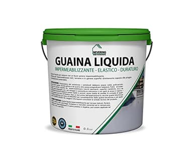 GUAINA LIQUIDA IMPEARMEABILIZZANTE -ULTRA ELASTICA-ALTA QUALITA-NEVERING (20KG, GRIGIO)