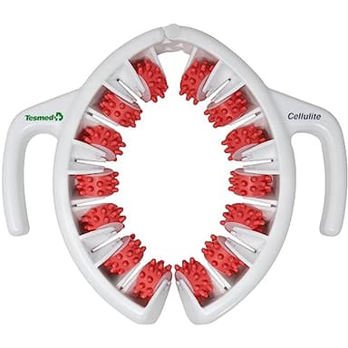 Massaggiatore Anticellulite TESMED CELLULITE, Apparecchio Rassodante e Drenante per Gambe, Glutei e Cosce, Massaggio Linfodrenante, Stimola la Circolazione, Riduce la Ritenzione Idrica
