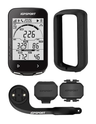 iGPSPORT BSC100S Vestito Ciclocomputer GPS Compatibile Contachilometri Bici Senza Fili Display 2,6" Tachimetro Bici Retroilluminazione Automatica, Impermeabile Bici Computer Bluetooth 5.0 ANT+