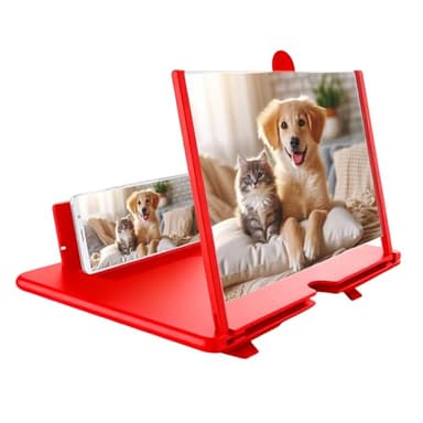 Lente Ingrandimento Smartphone, 3D Film Video Amplificatore Schermo, 3d Hd Ingranditore Schermo Smartphone, Adatto per Guardare Film e Video, Offrendoti Un'esperienza Visiva Migliore