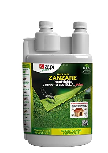 Zapi Garden | Zapi Zanzare Bia Plus - Insetticida Concentrato Anti Zanzare, Esterno Giardino, 1l