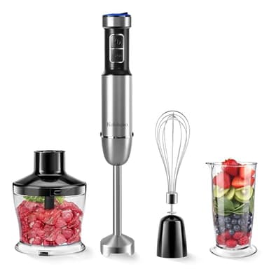 1500W Frullatore a Immersione 4 in 1 da 25 Velocità e TURBO