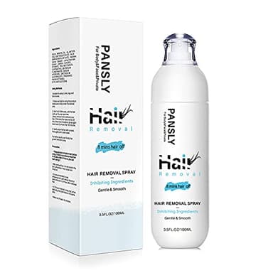 100ML Spray per la depilazione, spray per la depilazione delle gambe, braccio epilatore morbido per viso, ascelle, braccia, gamba, bikini, prodotto depilatorio non irritante per donne e uomini