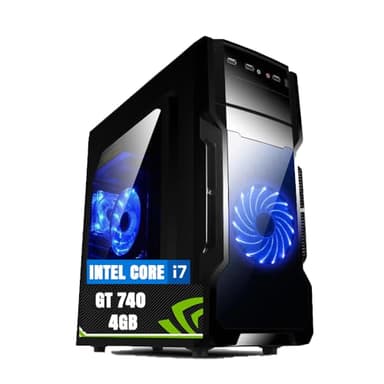 Betazon PC Fisso Gaming Desktop NUOVO • Cpu intel core i7-6700 • 32GB RAM DDR4 • 1TB SSD • Windows 11 Pro • WiFi • GT 740 4GB • Pronto All'Uso