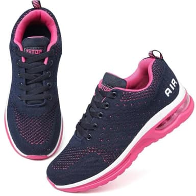 Scarpe Running Donna Scarpe Sportive Scarpe da Ginnastica Donna Camminata Sportive Sneakers Traspiranti Leggero Air Scarpe Trekking Jogging Trail Outdoor Fitness Tennis Sneakers