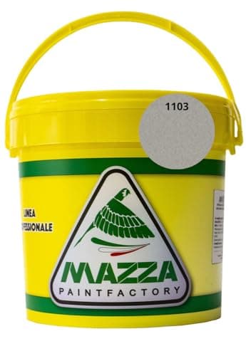MAZZA Guaina Liquida Impermeabilizzante Monocomponente Colorata Pedonabile All’Acqua Colorificio lt 5 lt 14 (5 Litri, Grigia)