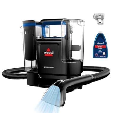 BISSELL SpotClean C5, Lavatappeti, Pulitore Macchie con Sistema Triple Action, Lava Tappezzeria per Tappeti, Auto, Divani, Moquette, Materassi e Altro, Lavatappezzeria, Potente Motore da 400W, 3861N