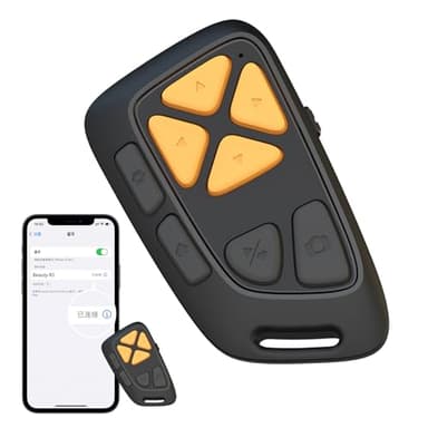 Telecomando Scorrimento - Cambia Pagine Senza Fili Clicker,Gira Pagine Silenzioso Senza Fili per Scorrimento Smartphone - Per Registrazione Video, Selfie, Fotocamera, Tablet e