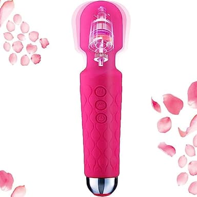 Vibratoriper Donne Vibratoreper Donna Grandi 20 Mode 8 Speed Sexytoysys Donna Stimolatore per Clitoride Vibratore Punto G Dildo Silicone Realistico Massaggiatore portatile Sex-Shop HPC-106
