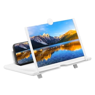 Lente Di Ingrandimento Per – Schermo Telefono, ergonomic, Supporto, Amplificatore Pieghievole 3D HD, Smartphone Film Video Feste Riunioni | Multipurpose Outdoor Indoor Utility versatile