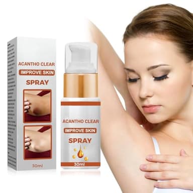 Spray Sbiancante, Crema Sbiancante per il Corpo, Underarm Whitening Crema, Crema Schiarente per Zone Intime e Sbiancamento, Efficace per Ascelle, Ginocchia, Gomiti, Aree Sensibili e Private, 30ML