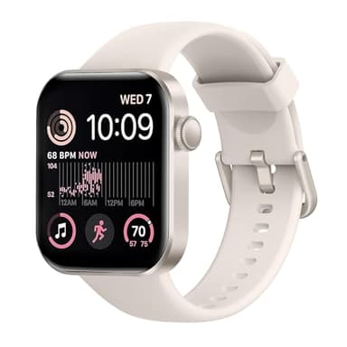 Smartwatch Uomo Donna, 1.85" Orologio Smartwatch con Effettua/Risposta Chiamate, 140 Sportive Smart Watch con Contapassi/Sonno/Cardiofrequenzimetro/SpO2, Impermeabil IP68 Smartband per Android iOS