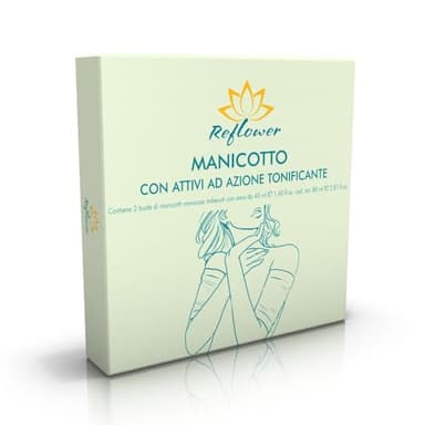 Reflower - Manicotto tonificante 2x40ml - Trattamento Cosmetico per le Braccia