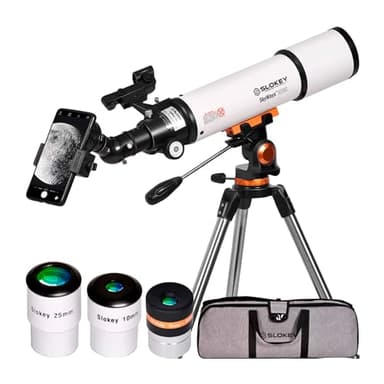 Telescopio Astronomico Professionale per Principianti Adulti - Portatile e Potente 20x-250x, Facile da Installare e Utilizzare - Ideale per Osservare la Luna, Pianeti, Galassie e Altro Ancora