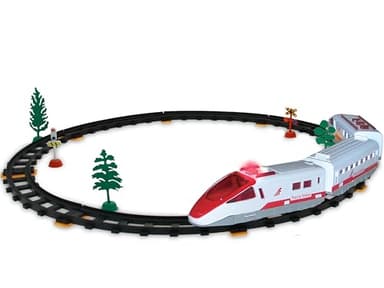 Teorema Treno Giocattolo per Bambini, Elettrico, Freccia Veloce con Pista Lunga Oltre 177cm, 63897