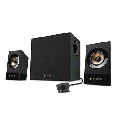 Logitech Z533 Sistema di Altoparlanti Multimediali 2.1 con Subwoofer, Suono e Bassi Potenti, Ingressi Audio 3,5 mm e RCA , Presa EU/IT, PC/PS4/Xbox/TV/Smartphone/Tablet/Lettore Musicale