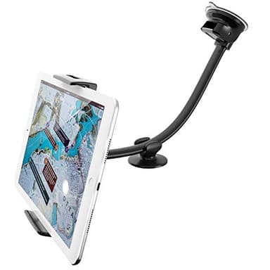 APPS2Car Porta Cellulare da Auto, 360° Supporto Parabrezza, per Cruscotto, Ventosa, Compatibile per iPad, iPhone