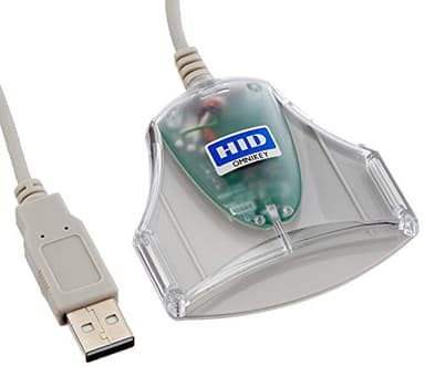 HID Omnikey Lettore e Scrittore di Smart Card USB per CNS, eID, CRS Firma Digitale, 3021 (trasparente)