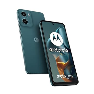 Motorola moto g05 (8/256GB, Fotocamera 50MP + flicker cam, Display 6.67" HD+ 90Hz, batteria 5100mAh, MediaTek Helio G81 Extreme, Android 15), Forest Green