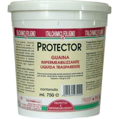 GUAINA IMPREMEABILIZZANTE LIQUIDA TRASPARENTE ML.750