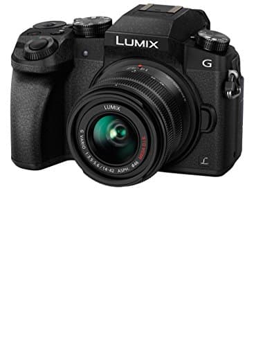 Panasonic Lumix DMC-G7KEC - Fotocamera EVIL da 16 MP, schermo 3", registrazione video 4K, Wi-Fi, RAW, corpo ergonomico, kit con obiettivo Lumix Vario 14-42 mm/F3.5-5.6, colore: nero
