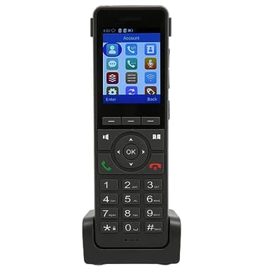 Annadue Telefono Cordless con Risposta Automatica Inoltro di Chiamata/inoltro di Chiamata, Display Retroilluminato da 2,4 Pollici di Facile Lettura, Supporto Telefono VOIP di Rete 4G,