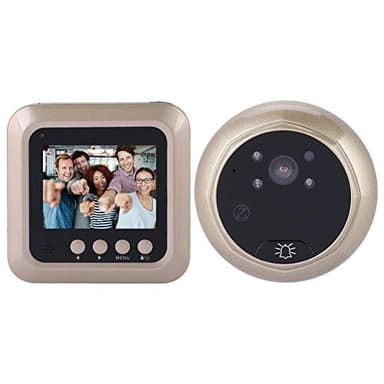 Sonew Digital Door Viewer, telecamera da 2,4 pollici con apertura a spioncino 1080P, campanello di sicurezza domestica con vista a 166 gradi per la sicurezza domestica