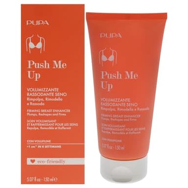 Pupa Crema Seno Push Me Up Volumizzante Rassodante Seno - Rimpolpa, rimodella e rassoda, con il 91% di Ingredienti di origine naturale - Skincare Corpo (150 ml)