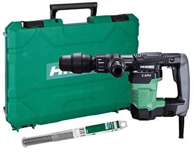 HiKOKI Martello Demolitore - 950W, 7,1 Joule - SDS-Max, 3000 colpi/min, Impugnatura Anti-Vibrazione, ergonomico - Ideale per lavori di demolizione, calcestruzzo, legno e acciaio