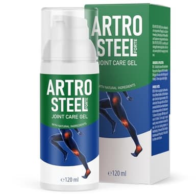 Artro Steel Forte Gel | Miscela di sostanze vegetali | Facile da usare | Contenuto 120 ml