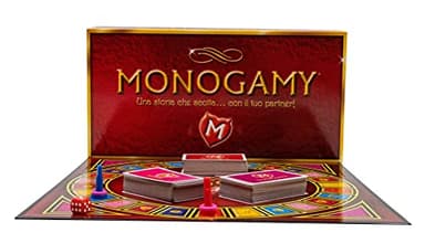 MONOGAMY Coppie Gioco da Tavolo Versione Italiana; Gioco di Coppie Pluripremiato