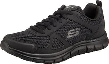 Skechers Track Scloric, Sneaker, Uomo, Nero Total Black, 45 EU