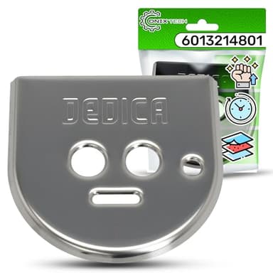 ONIX TECH Griglia Salvagoccia per Macchina Caffè Espresso in Acciaio Inox AISI 430 con Codice Originale 6013214801 per DeLonghi Dedica - Garanzia di 5 Anni