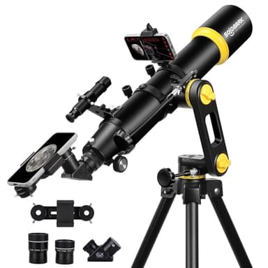 telescopio telescopio telescopio adulto astronomia professionale apertura 90mm telescopio ad alte prestazioni 700mm per principianti e bambini con regolazione di precisione, montaggio Vertisteel AZ