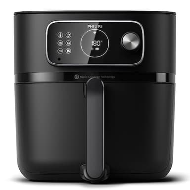 Philips Airfryer Combi Serie 7000 XXL - Friggitrice ad Aria 8,3L (2 kg), Airfryer 22-in-1, Connesso al WiFi, Programmi di Cottura Automatica, 99% di Grassi in Meno con la Tecnologia Rapid CombiAir