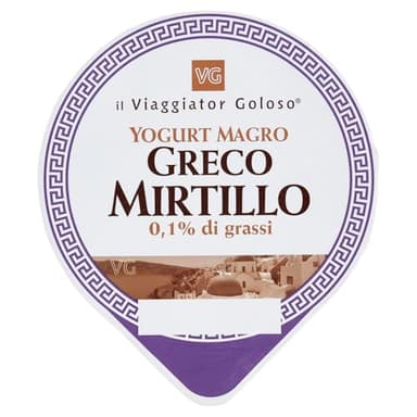 il Viaggiator Goloso Yogurt Greco Mirtillo, 150g