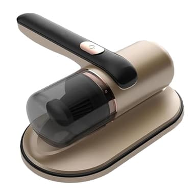 Fangfhai Aspirapolvere per materasso da letto, aspiratore per peli di cane, 68 W, 10 kPa, portatile, senza fili, per auto, polvere, peli di animali domestici, cuscini, tappezzeria, divano, letto