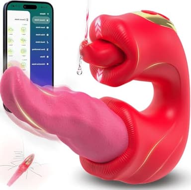 Massaggiatore Vibratoreper Donna Professionale Vibratoriper donne,4 in 1 Stimolatore Clotoride Sexytoysys Donna con10 *10 leccate clitoride Vibratore modalità,APP Sex Toys Vibratoriper donna Clotoride