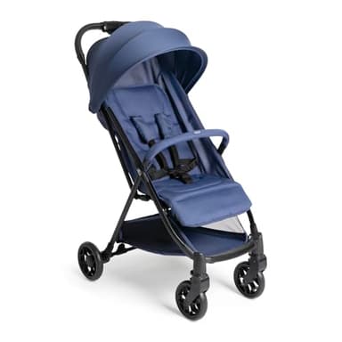 Chicco Urbino, Passeggino 0+ Mesi-22 Kg, Passeggino Leggero con Chiusura Smart e Compatta, Capotte Estensibile con Trattamenti UV50+ Antipioggia, Schienale Reclinabile e Regolabile, Poggiagambe, Blu