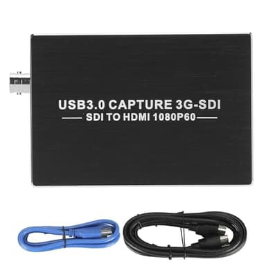 Beufee Scheda di Acquisizione Video da 3G-Sdi a USB 3.0, Scheda di Acquisizione Video Sdi HDMI Scheda di Acquisizione Sdi Dispositivo di Acquisizione Video Scheda di Acquisizione Video USB 1080p