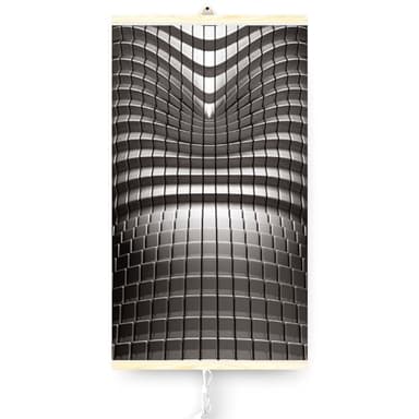 Easyheater Termoconvettore Elettrico 430W – Pannello Riscaldante Infrarossi - Astrazione - Pannello Radiante Infrarossi Ultrapiatto da Parete - Termoventilatore Efficiente per Ambienti fino a 12 m2