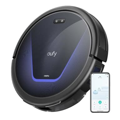 eufy G50 Robot Aspirapolvere con Aspirazione Potente a 4.000 Pa, Navigazione Dinamica, Spazzola Antigroviglio e a rullo, ideale per peli di animali domestici, pavimenti duri e tappeti