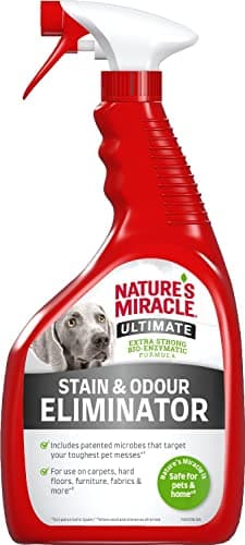Nature´S Miracle Ultimate Stain & Odour Eliminator per Cani, Rimuovere lo Sporco Più Ostinato, Fragranza Leggera e Fresca, 946 Ml