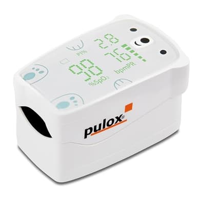 Pulox PO-235 Pulsossimetro Pediatrico con funzione di allarme - Misurazione di SpO2, frequenza cardiaca e PI nei bambini
