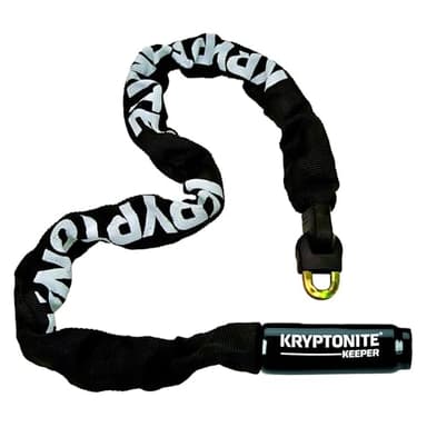 Kryptonite Catena integrata Keeper 785 | Catena antifurto per bici | Livello di sicurezza 5/10 | Offre una sicurezza supplementare per la tua bicicletta | Lunghezza 85 cm | Colore Nero