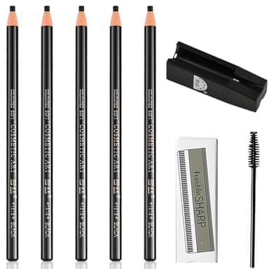 BDEPSTR 5 Pezzi Precision Eyebrow Pencil, Per Microblading Sopracciglia, Professionali, Matite Impermeabili, Per Il Disegno-B