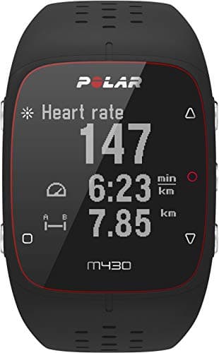 Polar M430 - Esclusiva Amazon - Orologio Sportivo GPS per la Corsa - Tracker cardiofrequenzimetro da Polso, monitoraggio dell'attività e del Sonno 24/7, avvisi con Vibrazione Taglia M