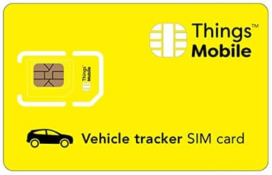 SIM Card per VEHICLE GPS TRACKER - Things Mobile - copertura globale, rete multi-operatore GSM/2G/3G/4G, senza costi fissi, senza scadenza, tariffe competitive. 25€ di credito incluso + 5€ gratis
