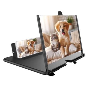 Lente Ingrandimento Smartphone, 3D Film Video Amplificatore Schermo, 3d Hd Ingranditore Schermo Smartphone, Adatto per Guardare Film e Video, Offrendoti Un'esperienza Visiva Migliore